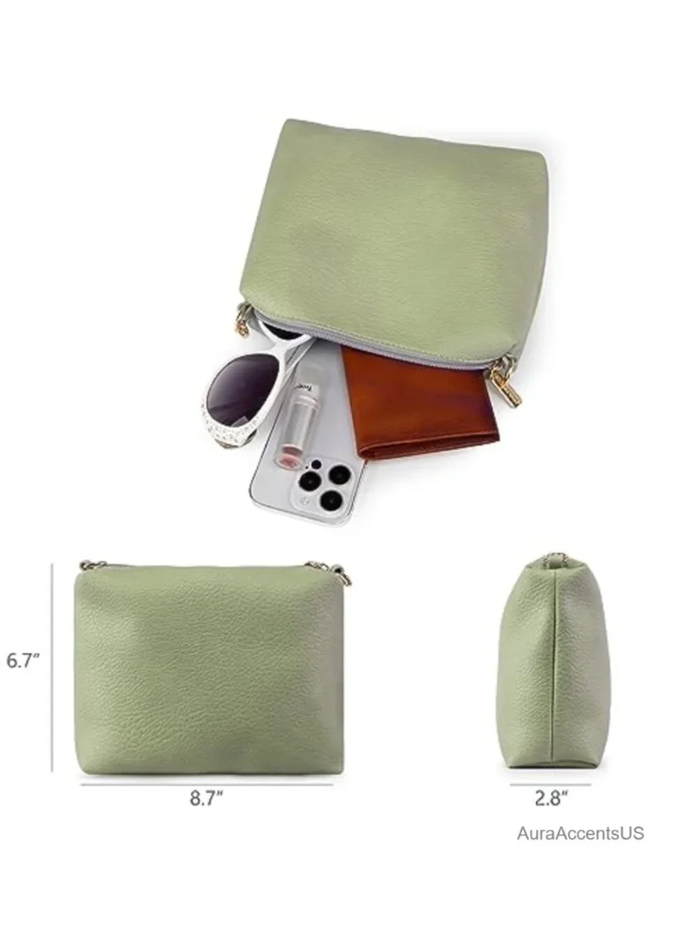 Montana West Hobo Purse Vegan Leather Shoulder Bag with Wristlet